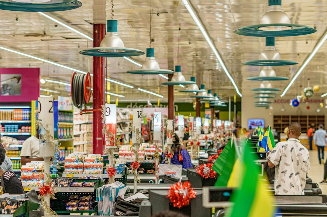 supermarket security camera