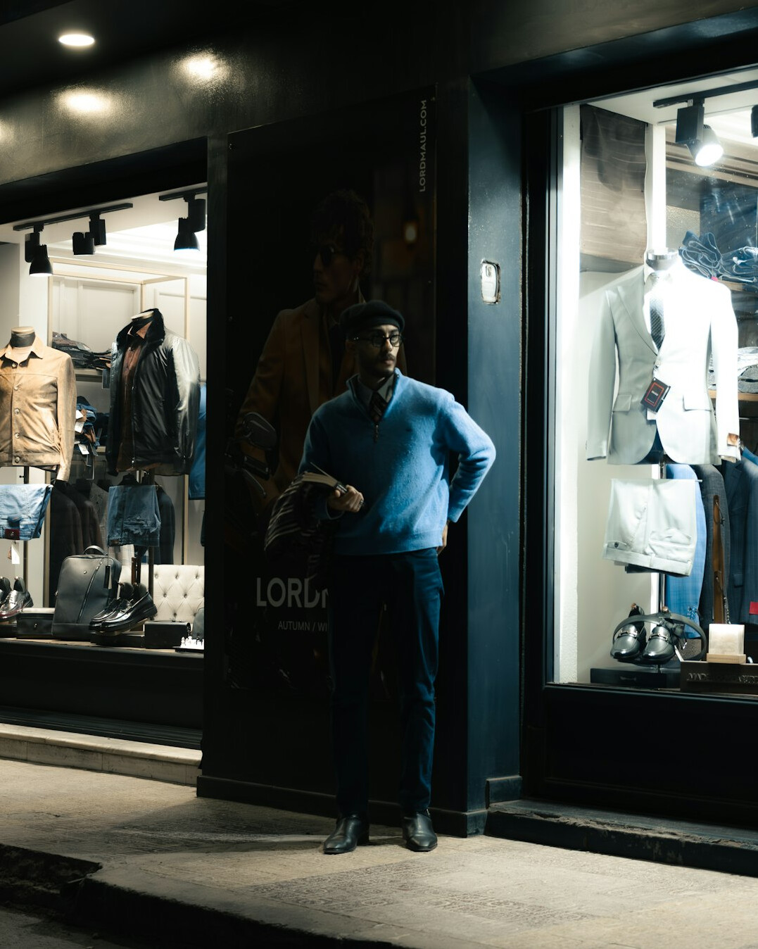 store detective watching cameras